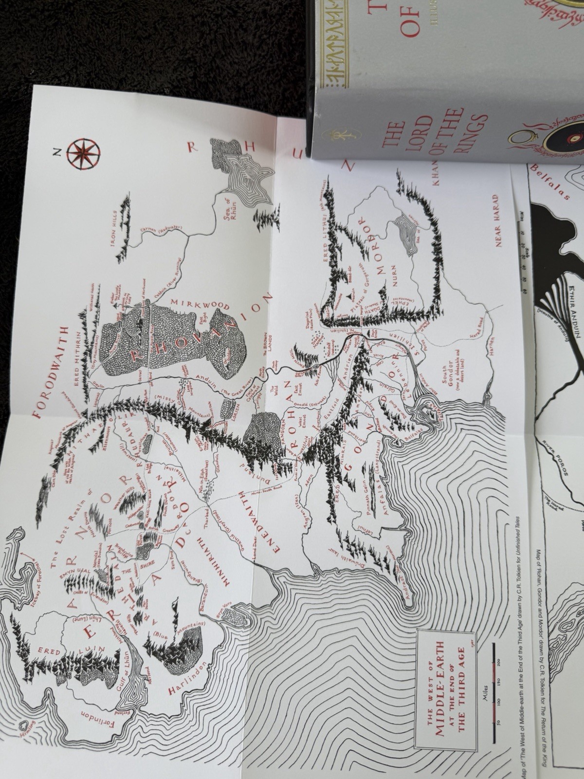 The Lord Of The Rings: Illustrated By The Author J. R. R. Tolkien Hardcover