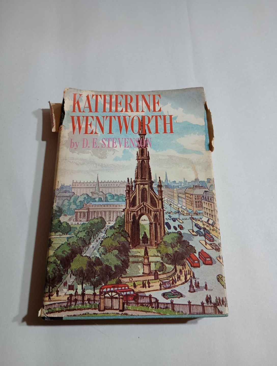 RARE 1ST ED. (1962) ROMANTIC SCOTTISH D.E. STEVENSON BOOK, “KATHERINE WENTWORTH”