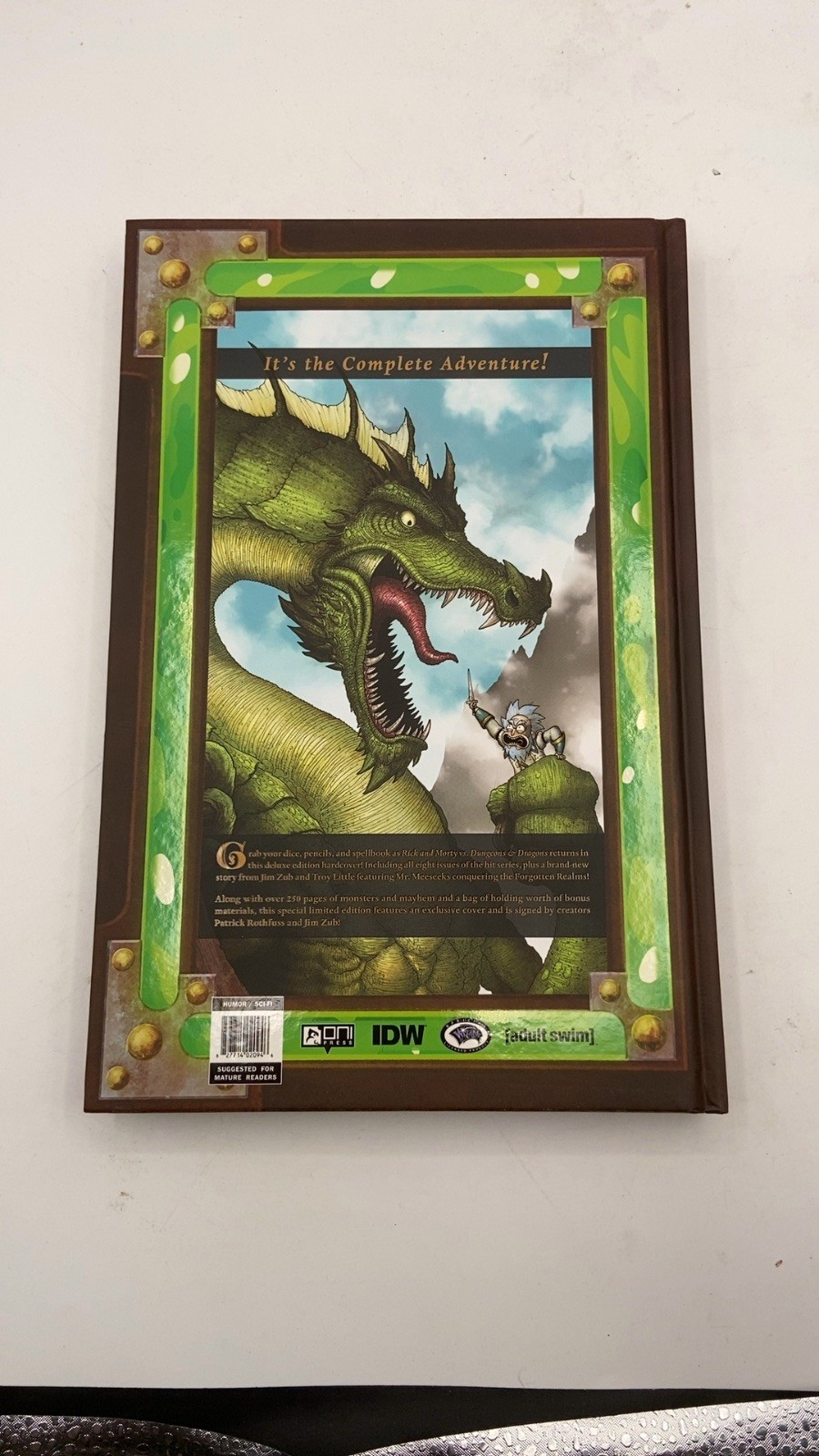 *SIGNED* Rick and Morty vs. Dungeons & Dragons Deluxe First Edition