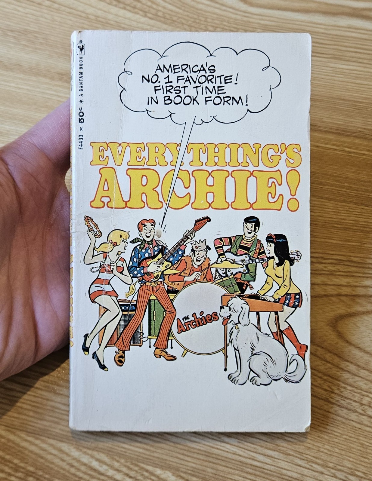 Everything’s Archie Bantam 1969 Vintage Comic Book Paperback B&W Strips