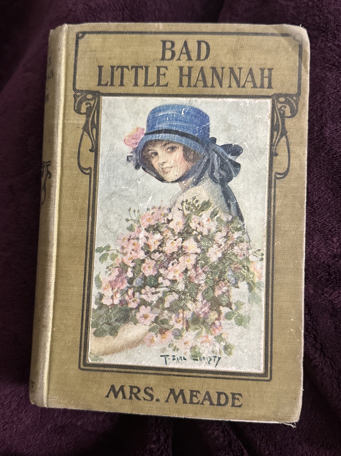 Vintage “Bad Little Hannah” by L.T. Meade (A Story for Girls) Hard Cover