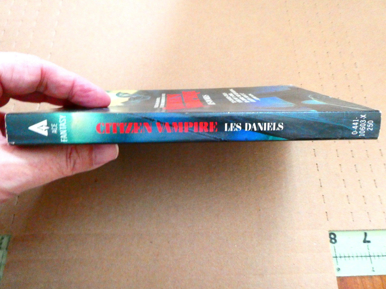 Citizen Vampire by Les Daniels PB First Thus NEAR FINE 1983 HORROR CLASSIC