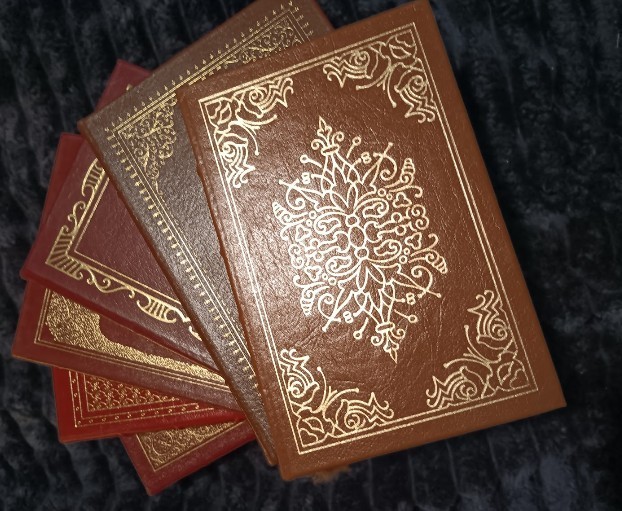 6 Easton Press Top 100 Greatest Books Ever Written – Collectible Leather-Bound