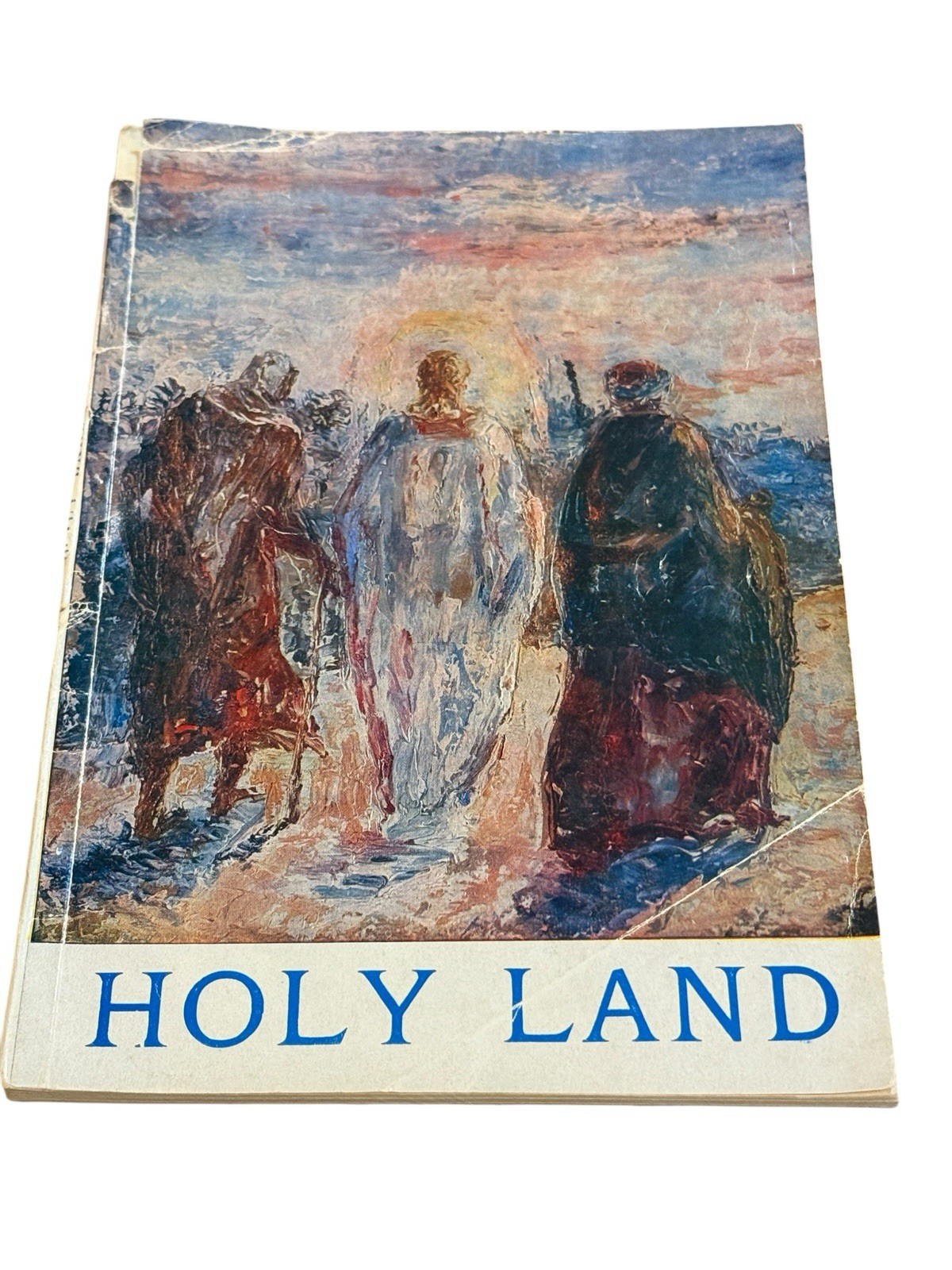 1973 Holy Land Jerusalem Travel Guide Franciscan Press VTG PB Book
