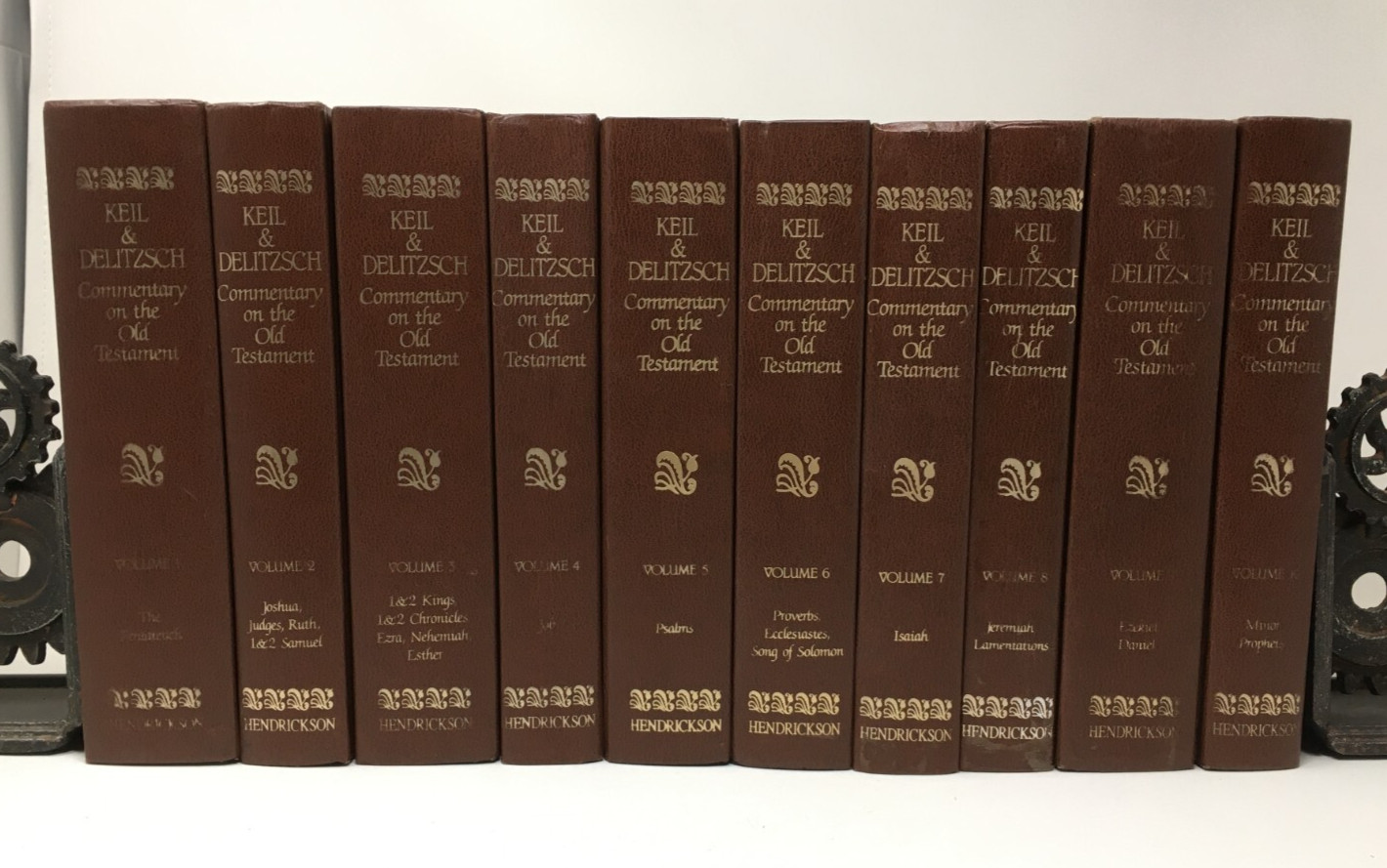 Commentary on the Old Testament by Keil & Delitzsch Set in Ten Volumes – 1989