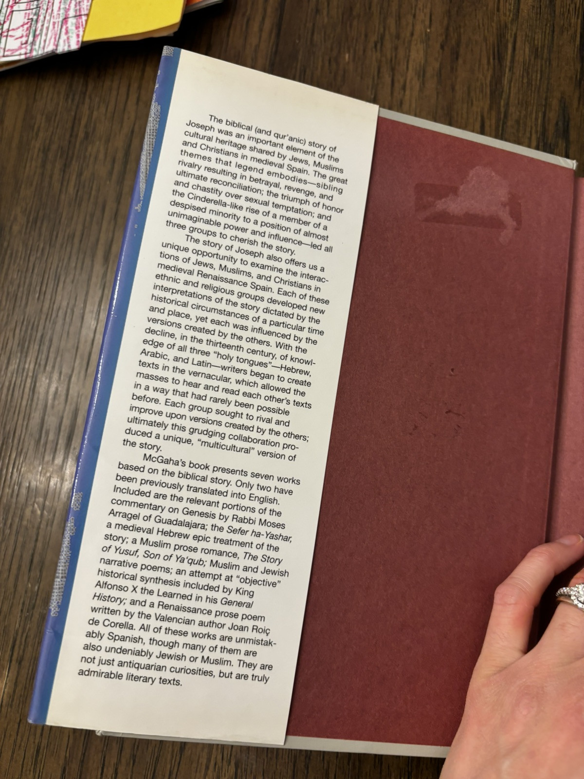 COAT OF MANY CULTURES THE STORY OF JOSEPH IN SPANISH LITURATURE Michael D Mcgaha