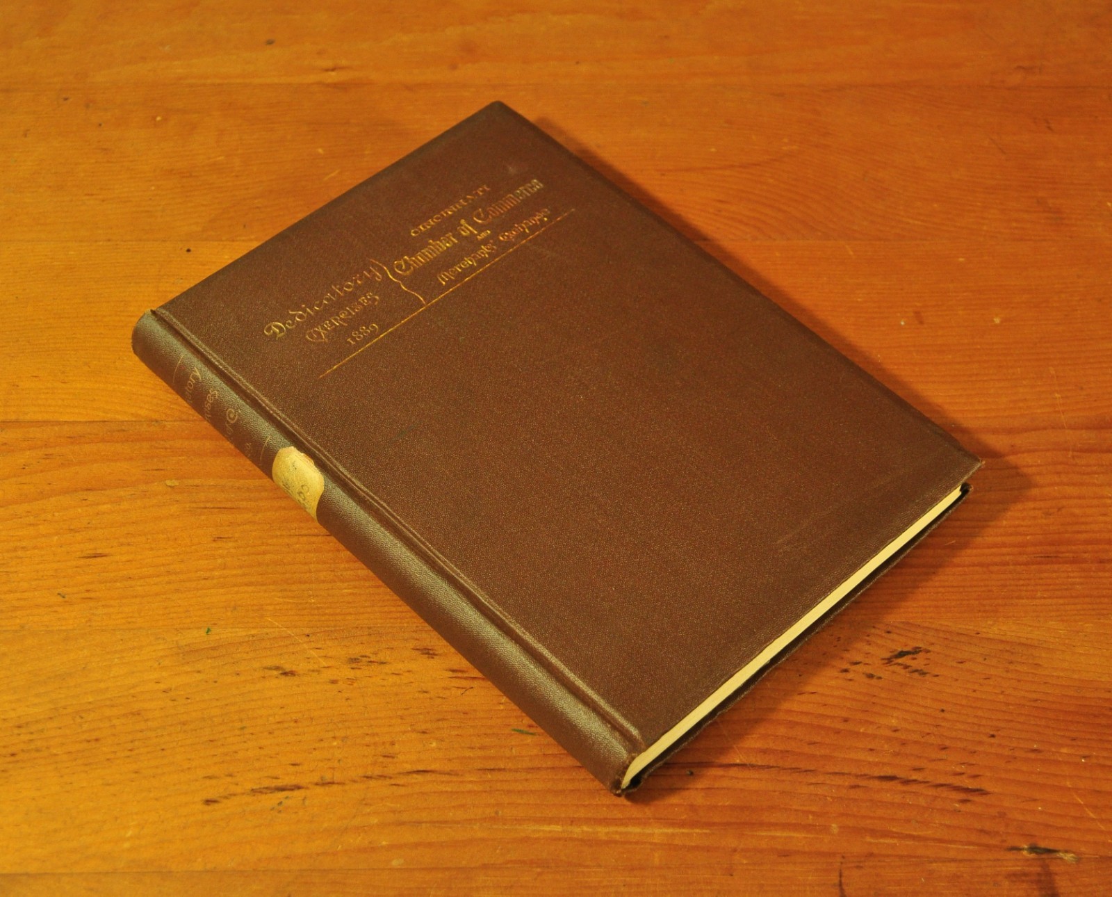 Dedicatory Exercises Cincinnati Chamber Commerce 1889 H. H. Richardson Architect