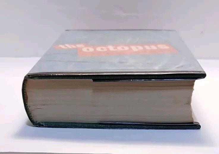 Frank Norris – THE OCTOPUS – 1901 Hardcover with Dust Jacket
