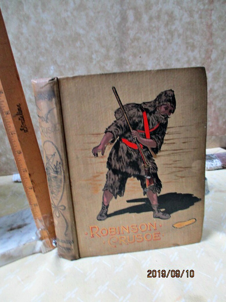 ROBINSON CRUSOE, 1903, Daniel DEFOE, Illustrated by Walter PAGET