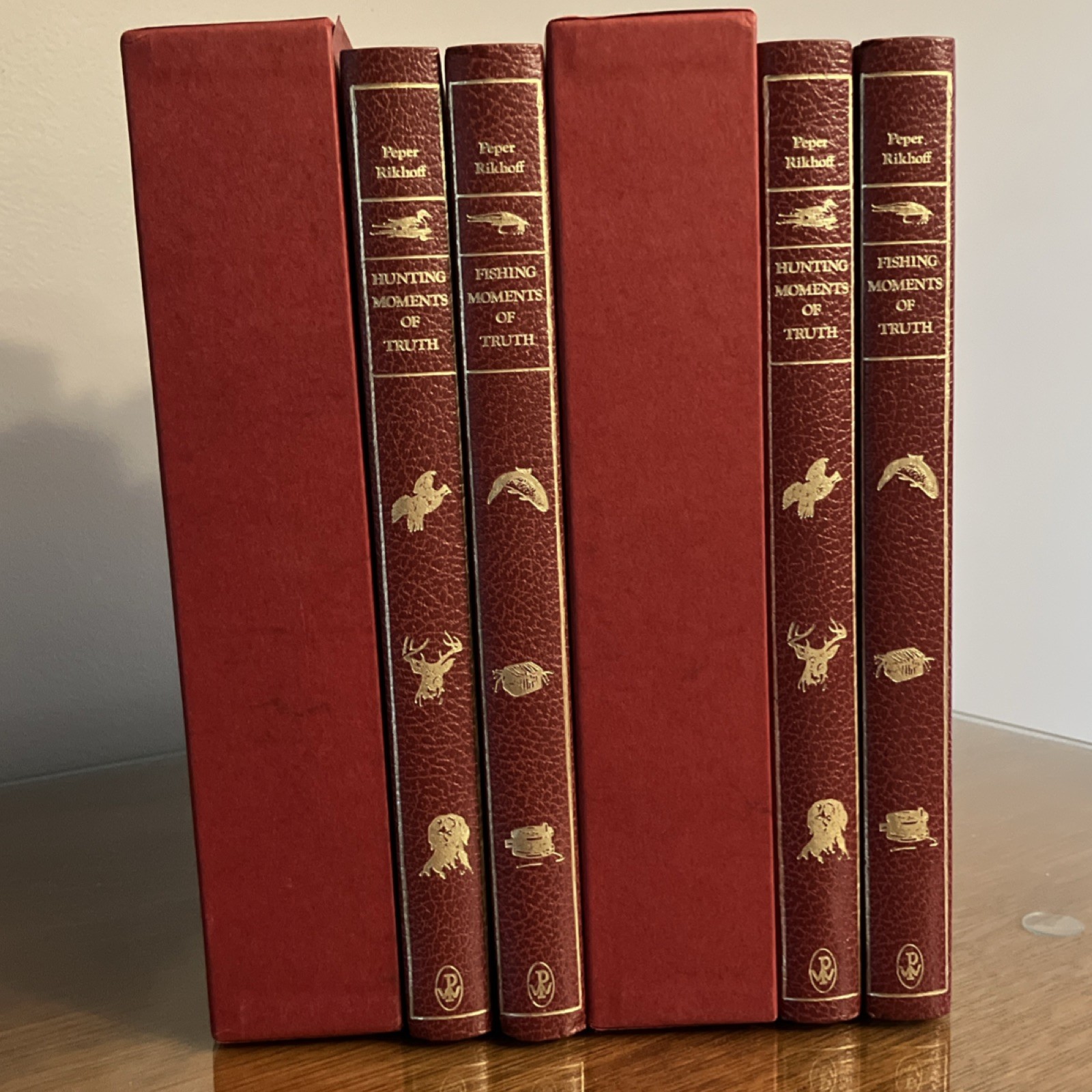 2 CONSECUTIVE SETS Amwell Press MOMENTS OF TRUTH Signed Limited #510 & #511