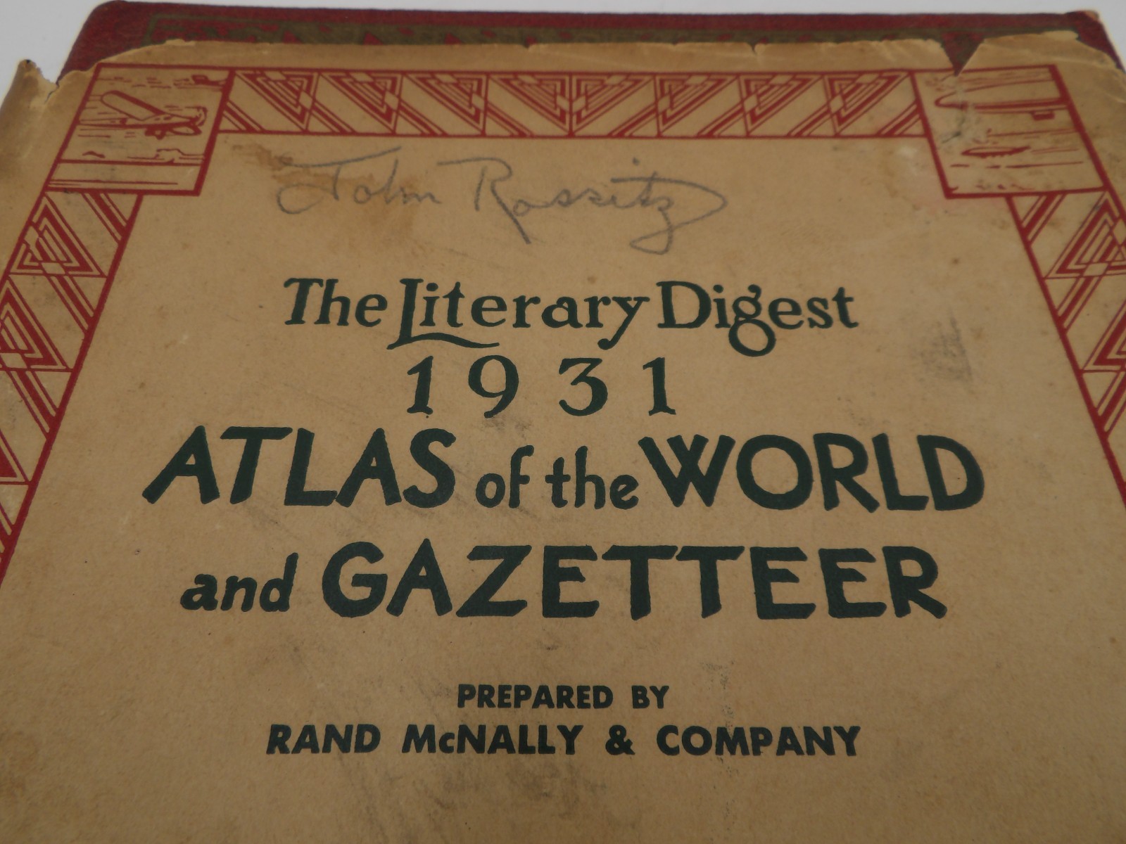 The Literary Digest Atlas of the World and Gazetteer 1931