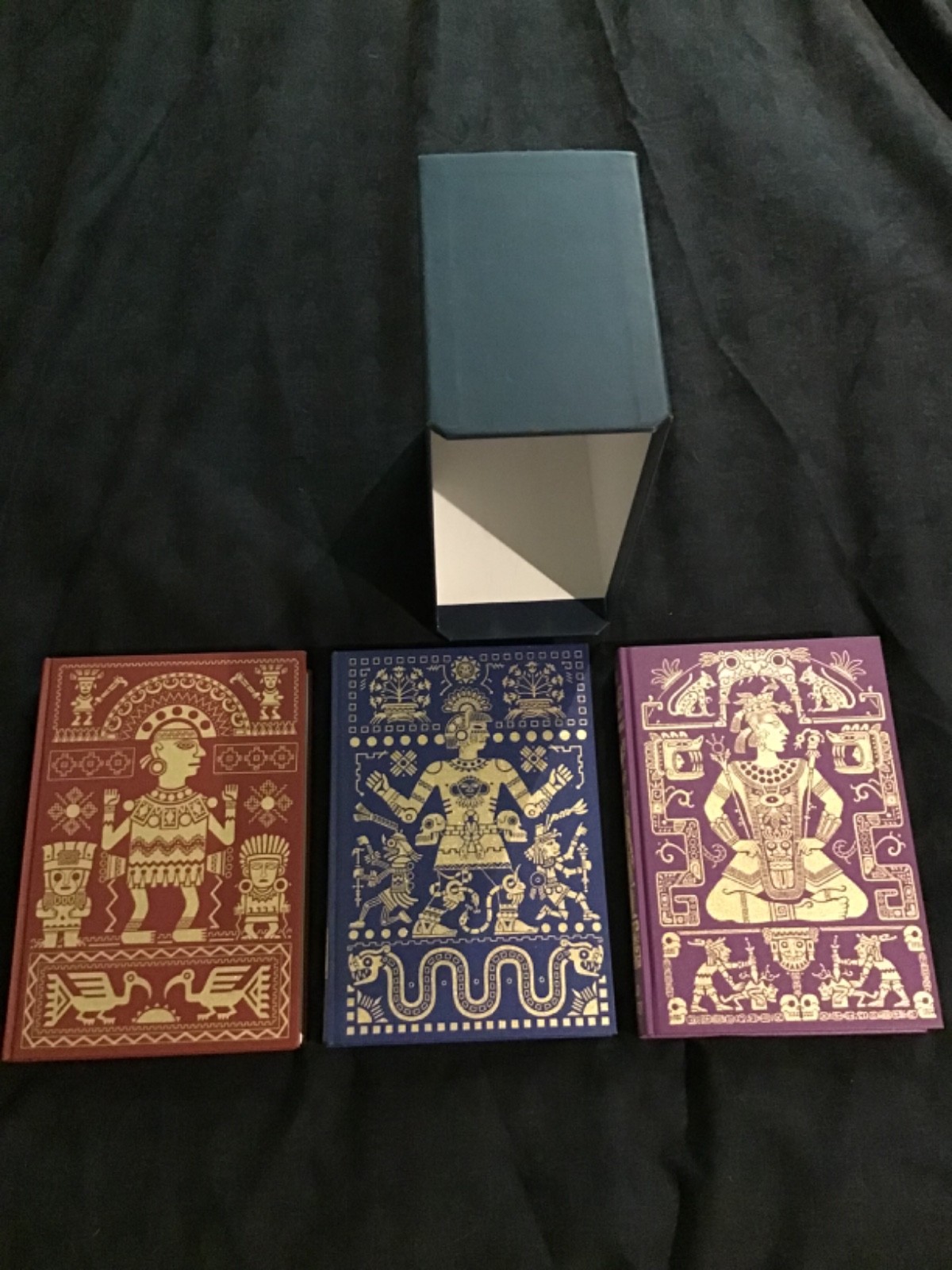 Folio Society Empires Of Early Latin America. 3Vol Set Aztecs Maya Incas History