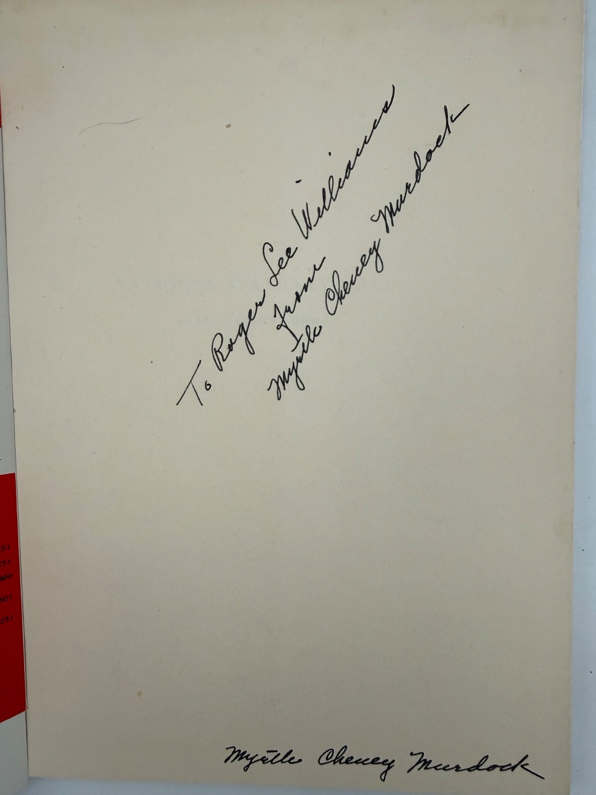 Signed Murdock National Statuary Hall 1955 + Capitol Ephemera Brumidi Letter