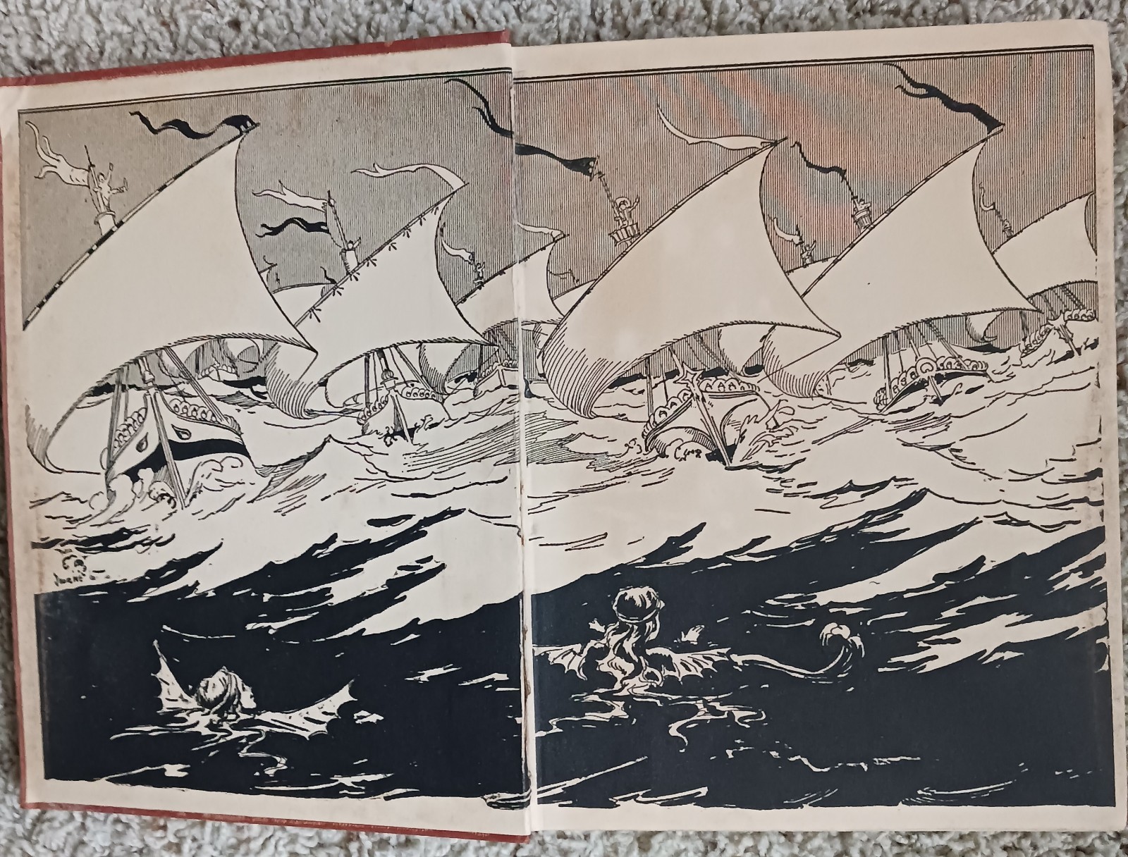 Rinkitink in Oz by L. Frank Baum c. 1916 Reilly & Lee hardcover reprint ed.