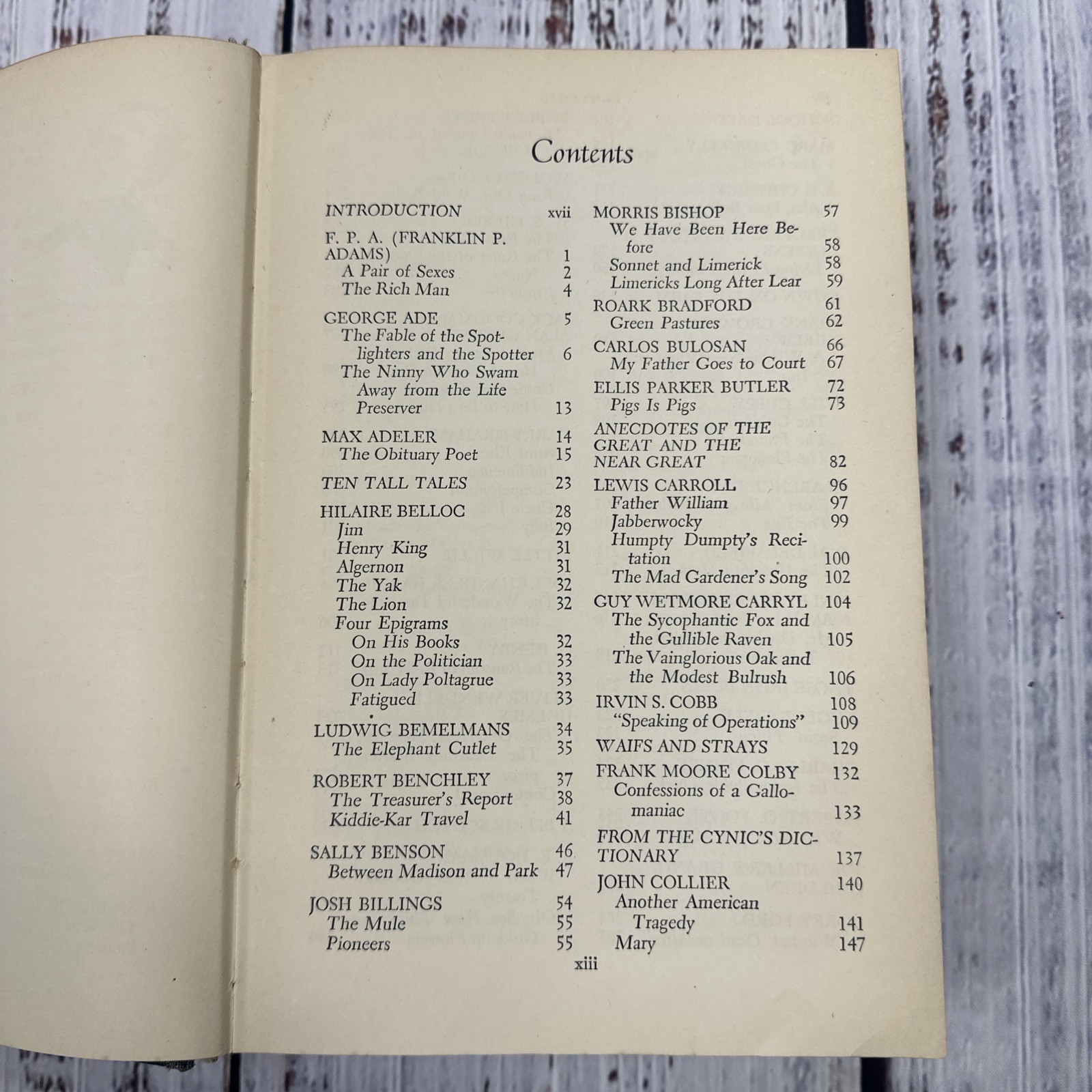 A Treasury of Laughter by Louis Untermeyer, Hardcover, Illustrated, (1946) HUMOR