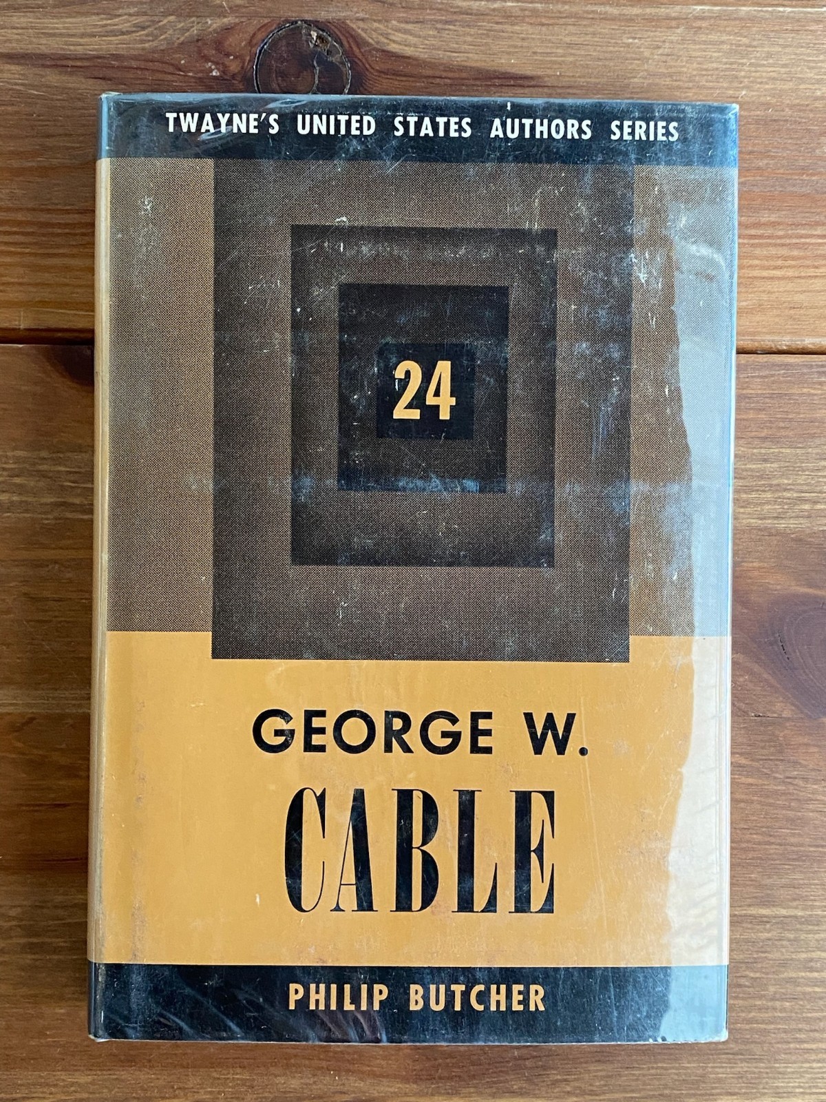 **American Literature Criticism ~ George W. Cable ~ Philip Butcher ~ 1962 HC w/