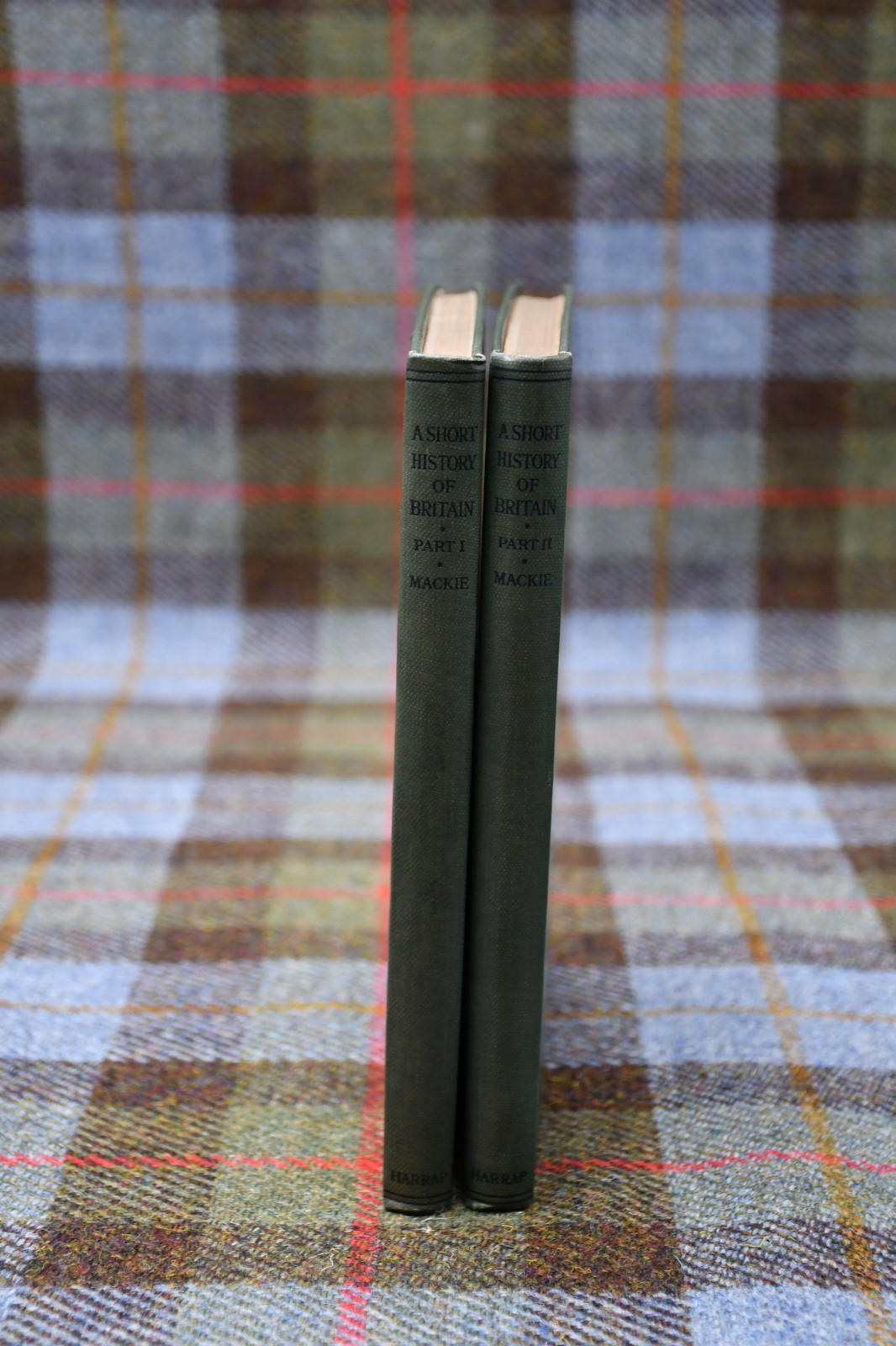 A Short Social and Political History of Britain by Robert L Mackie in 2 Volumes