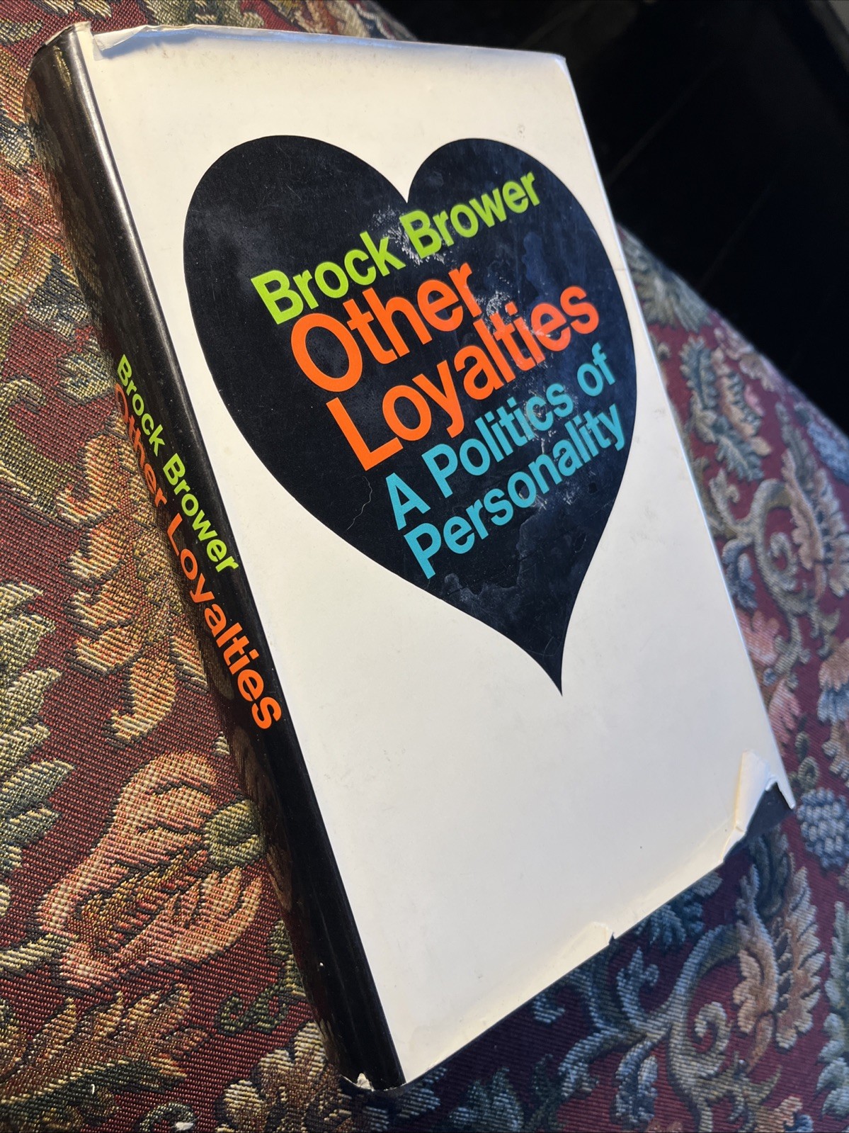Brock Brower OTHER LOTALYIES 1st Edition Atheneum 1968 HCDJ