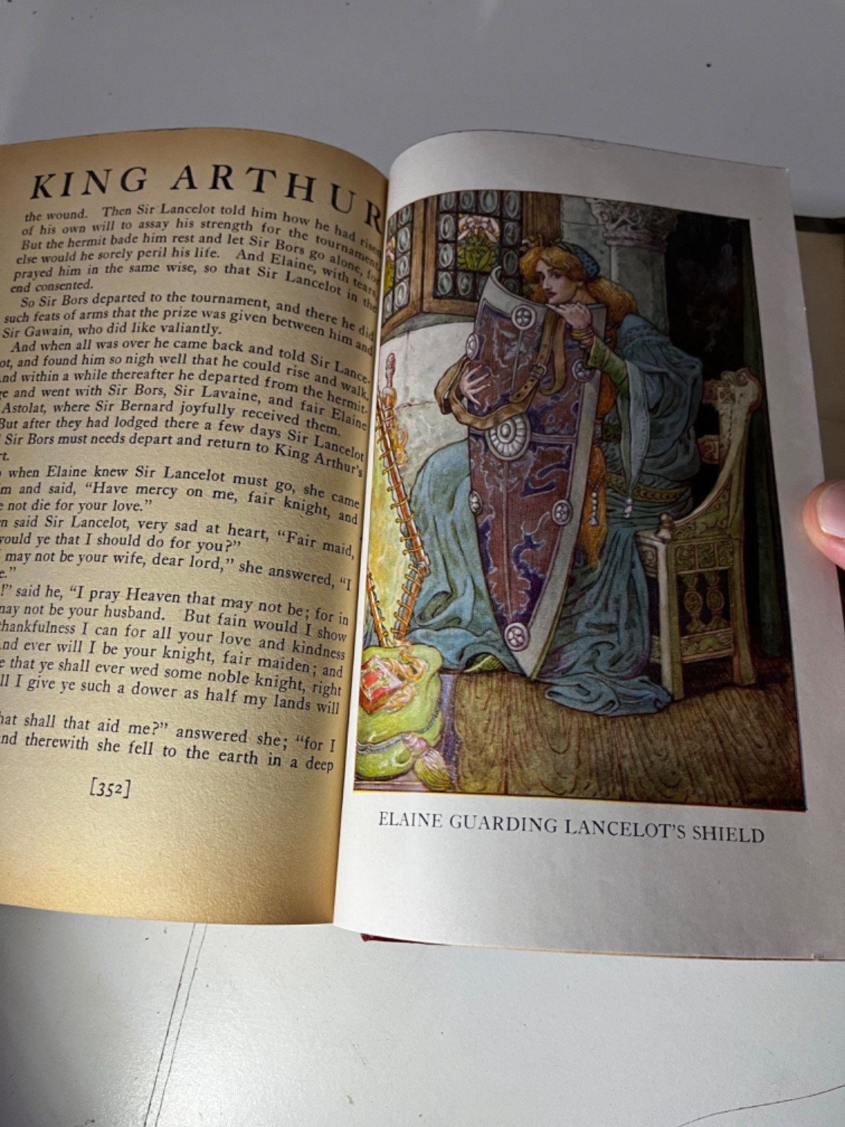King Arthur and his knights by Sir James Knowles illustrated by Louis Rhead 1923