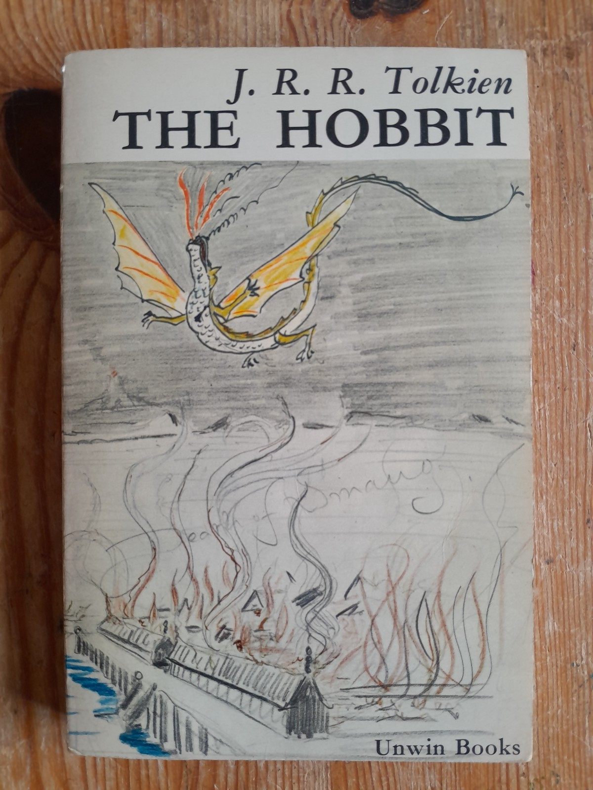 The Hobbit – J R R Tolkien – Unwin Books 1971 paperback