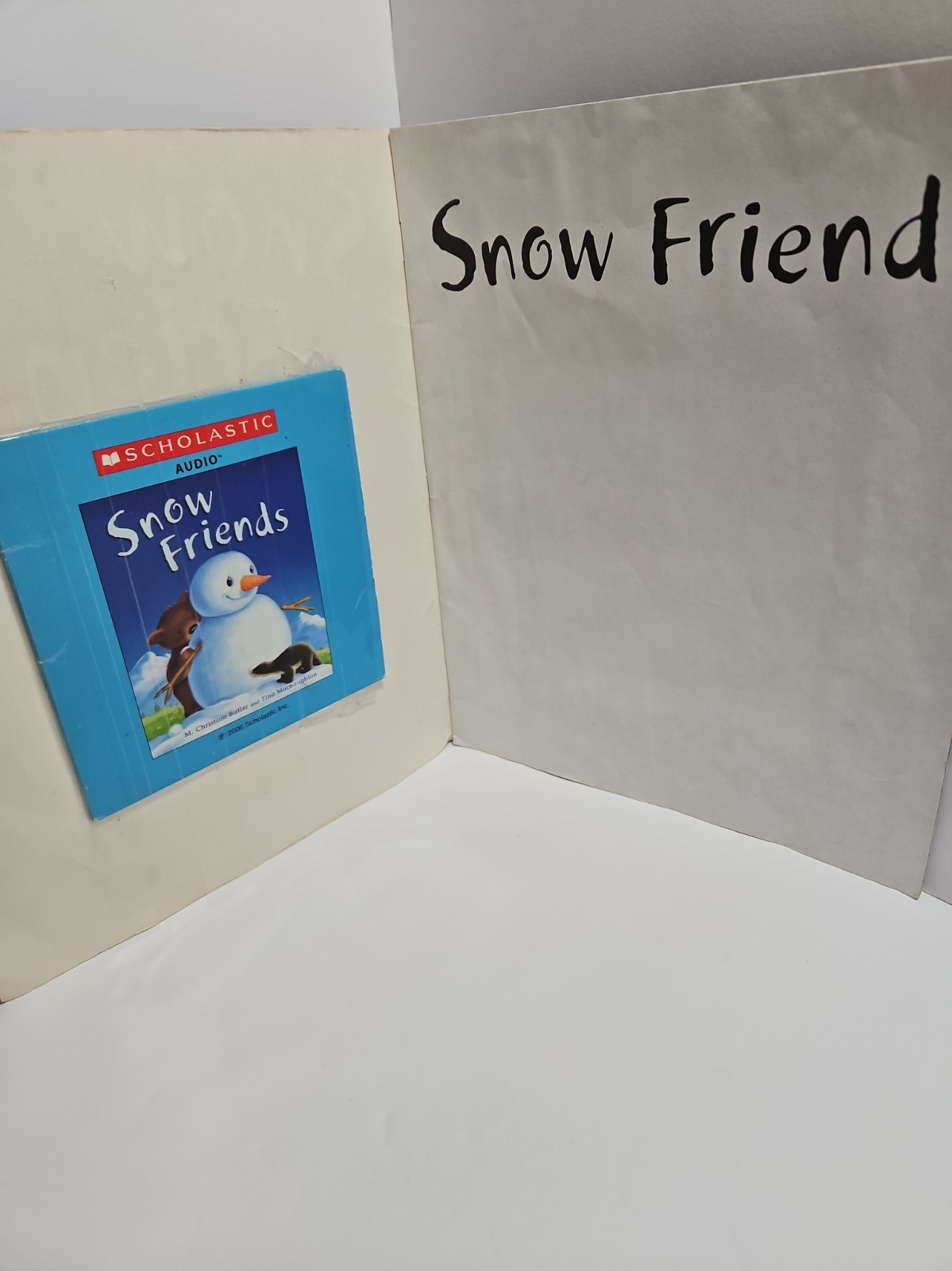 Listening Library. Christmas/snow Lot. 8 Books With CD’s. Pre Owned Books And CD