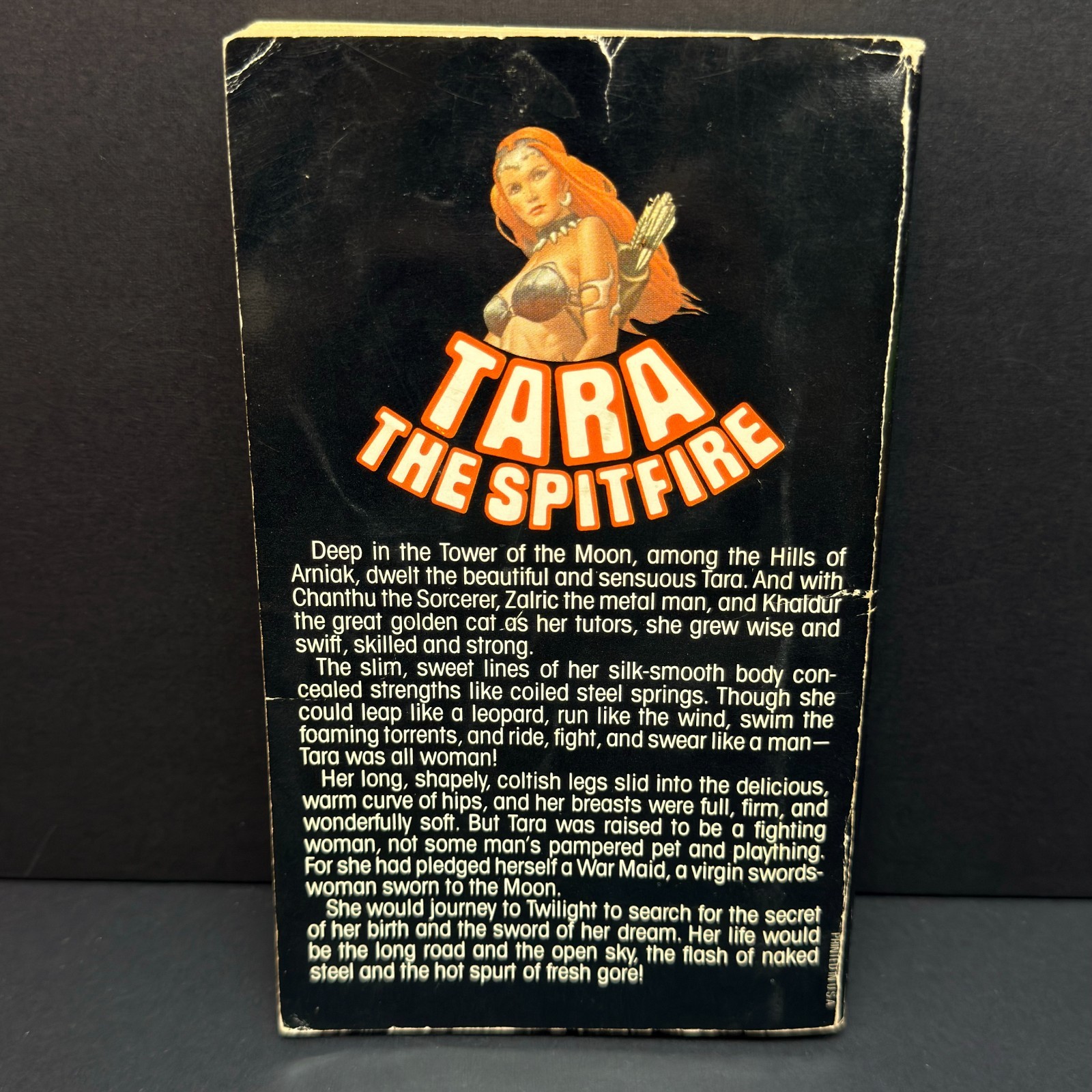 Tara of the Twilight by Lin Carter 1979 Rare Classic Cult Erotic Fantasy Novel