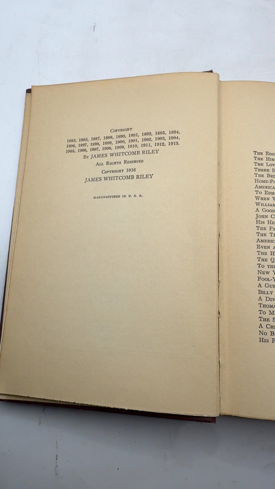 The Complete Works of James Whitcomb Riley James Whitcomb Riley Hardcover Mem…