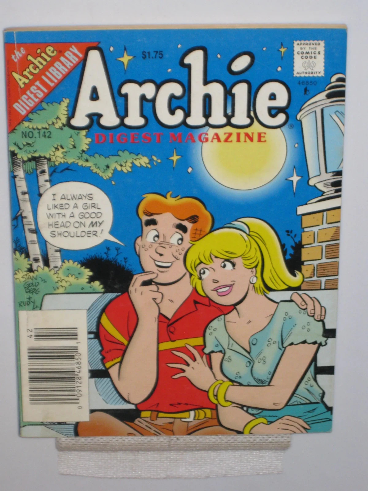 Archie Comics Digest Magazine #142 Archie Comics Library Betty Veronica VG