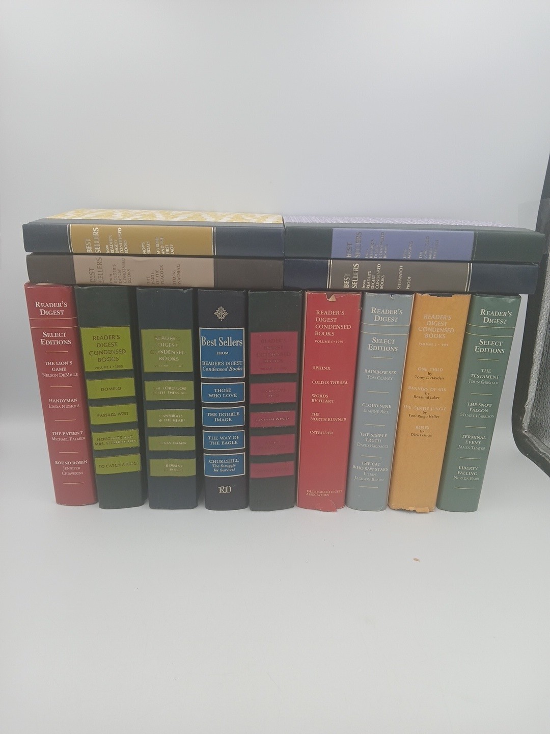 Vintage Readers Digest Condensed Books Lot of 13 (1979-1999) Select Editions