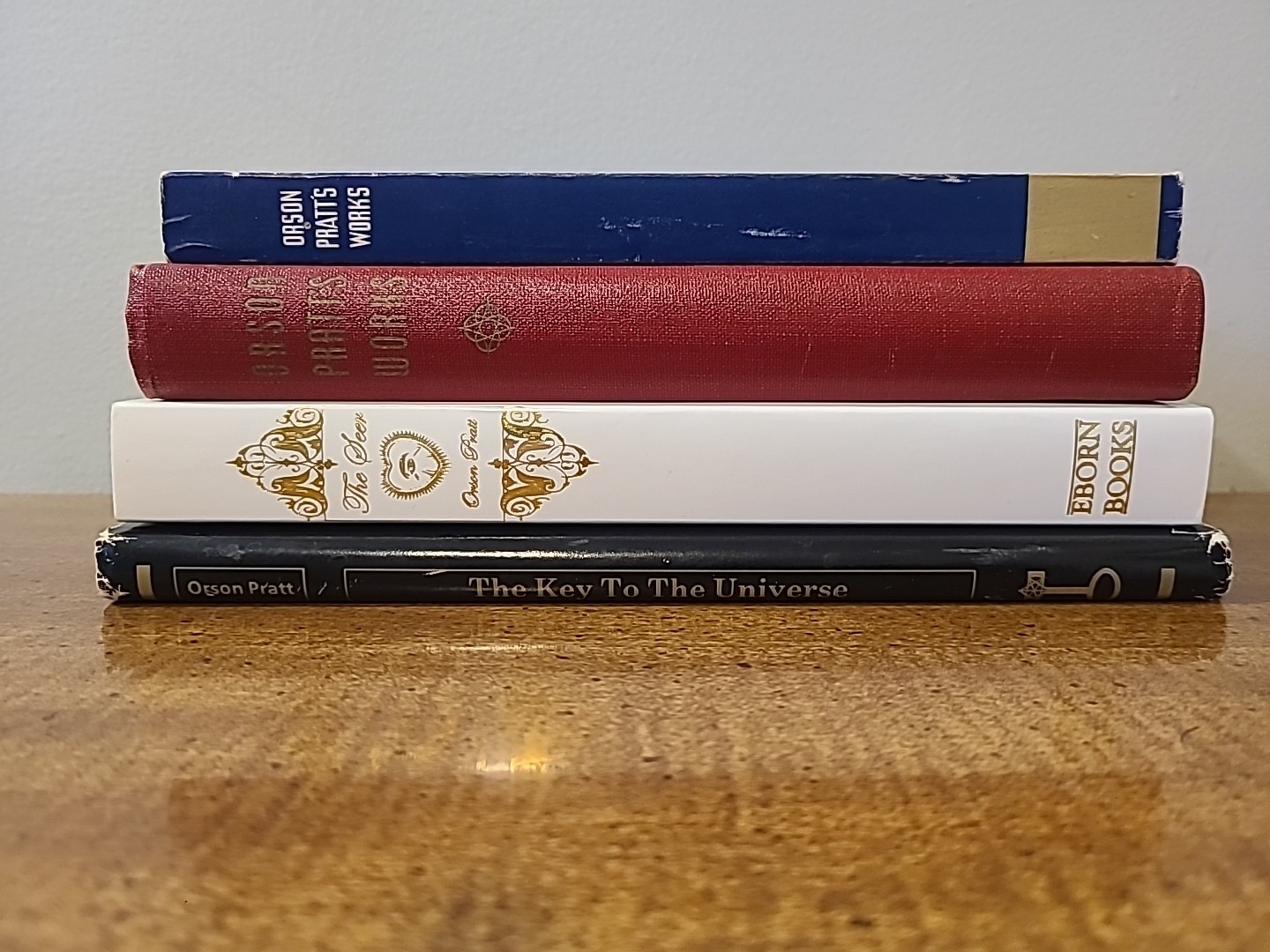 Lot of 4 Orson Pratt Books Vintage 1940’s – 2000’s Very Good Condition