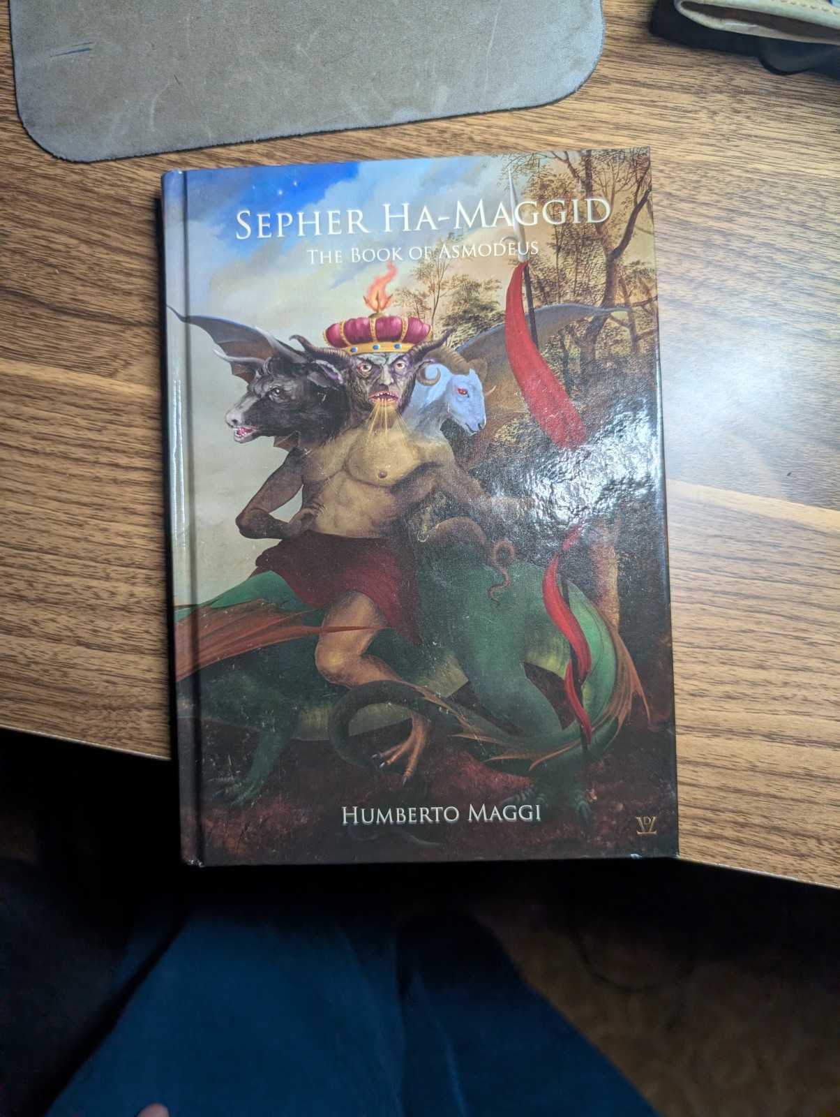 SEPHER HA-MAGGID BOOK OF ASMODEUS Humberto Maggi 2025 aeon sophia occult demon