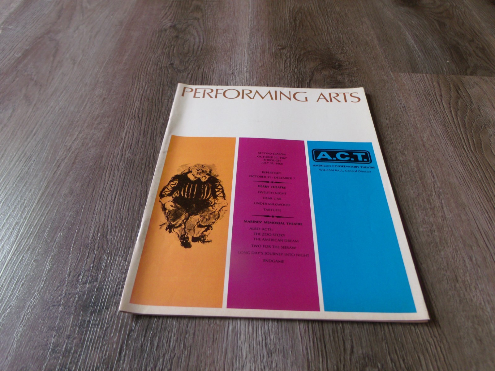 1967 NOVEMBER PERFORMING ARTS MAGAZINE