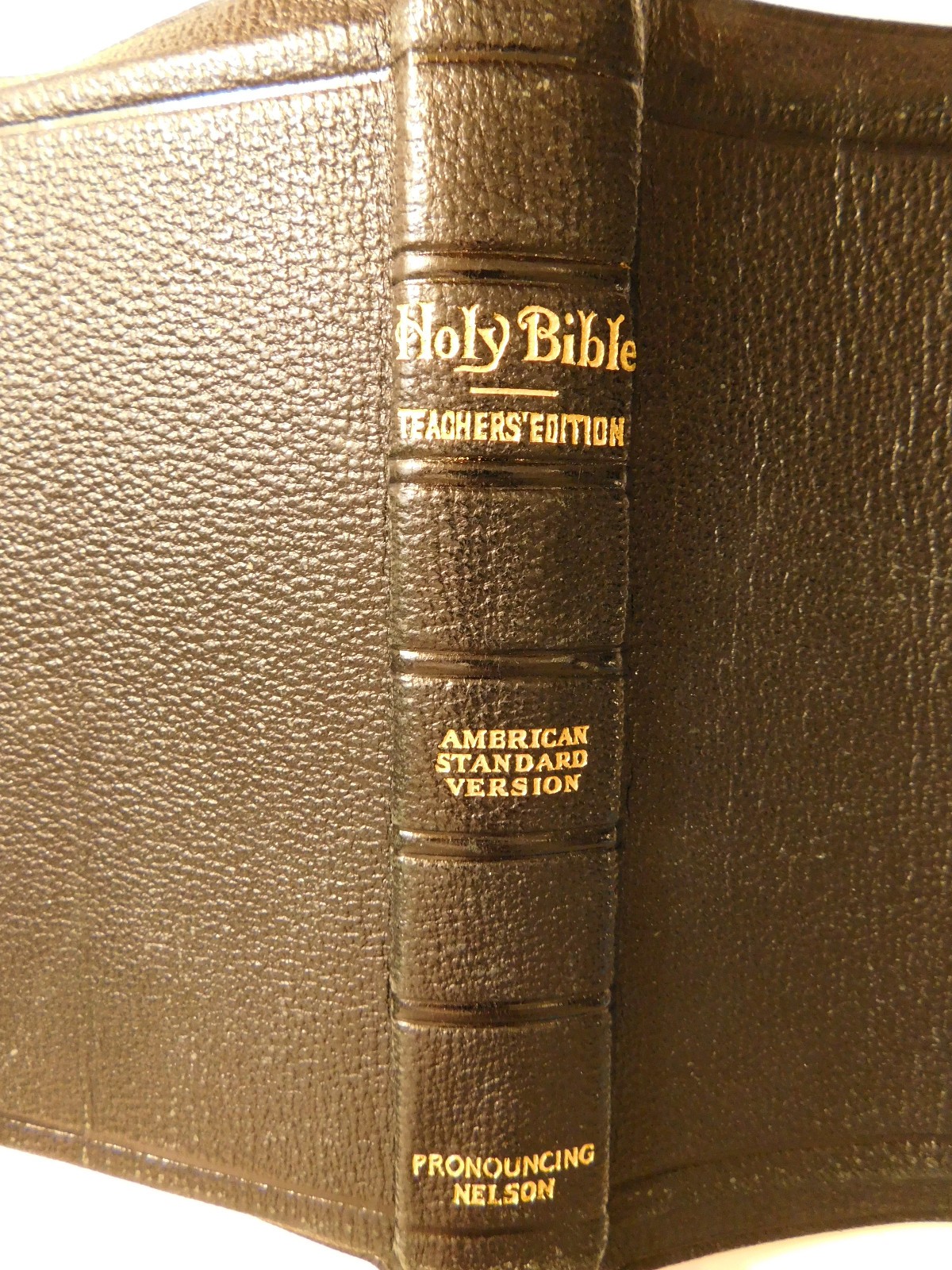 Holy Bible Teacher’s Edition American Standard Nelson 1901-1929 7 bookmarks!