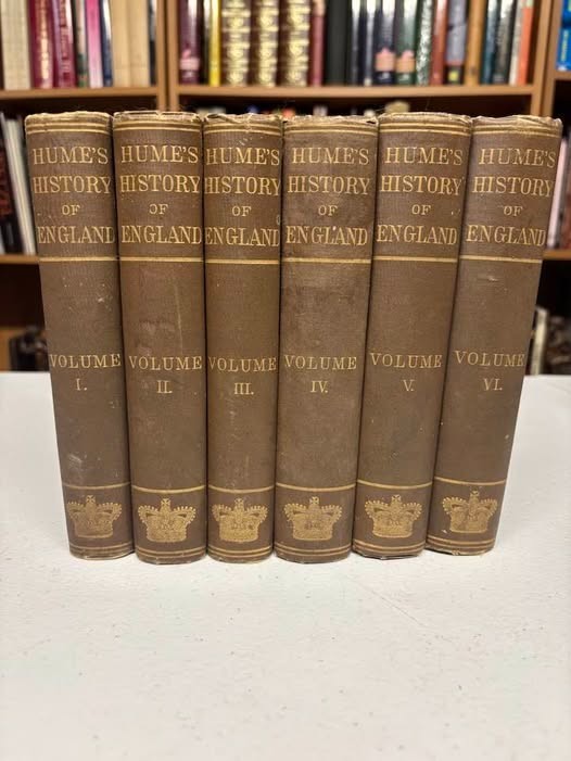 Hume’s History of England – Six Volumes, Complete