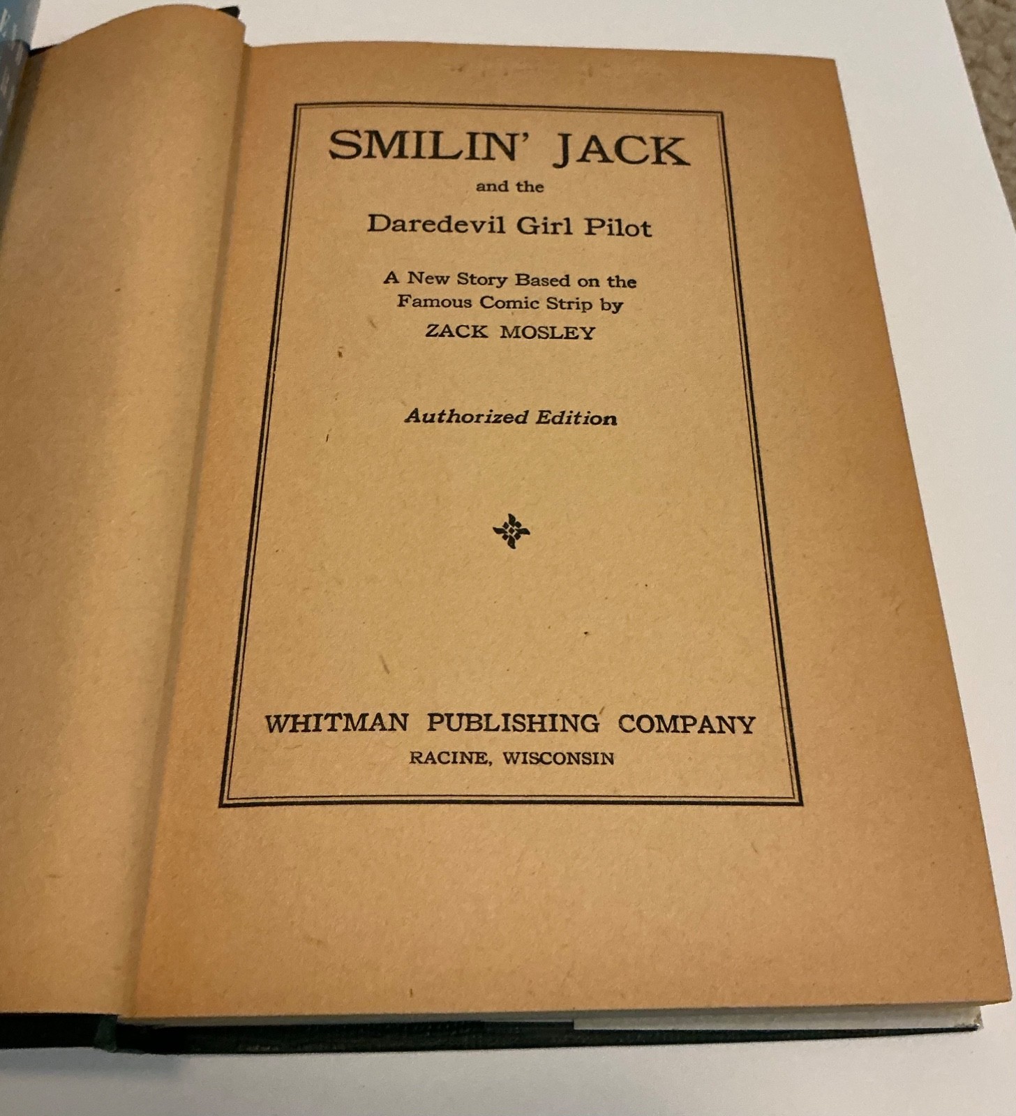 4 HC/DJ 1940 Comic Strip Books Smiling Jack, Brenda Starr, Boots, Nina & Skeezix