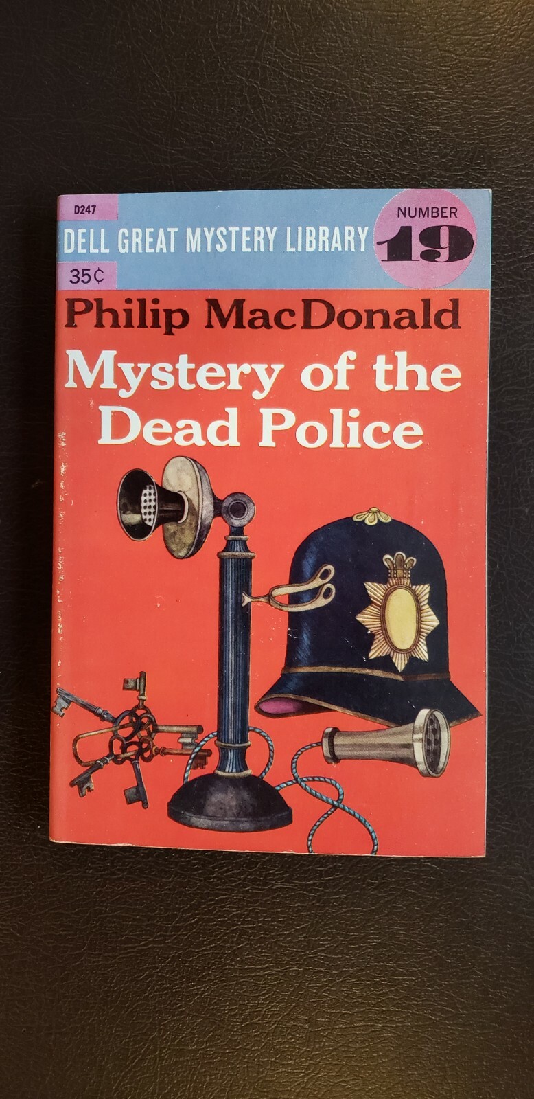 Mystery of the Dead Police Philip MacDonald Dell Great Mystery Library 19 scarce