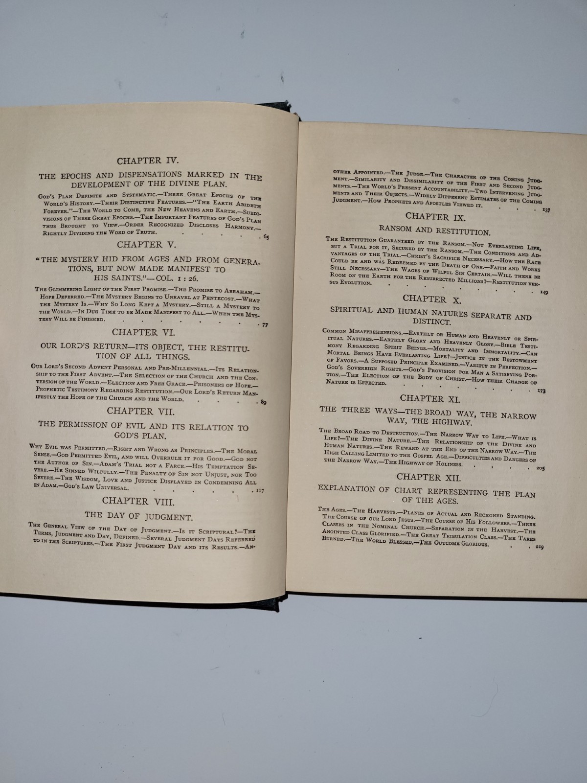 “THE DIVINE PLAN OF THE AGES” VOL I MELLENNIAL DAWN 1904 Ed By C.T Russell