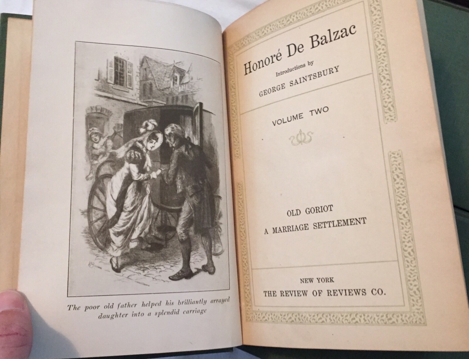 Honore De Balzac Volumes 1-6, Review of Reviews