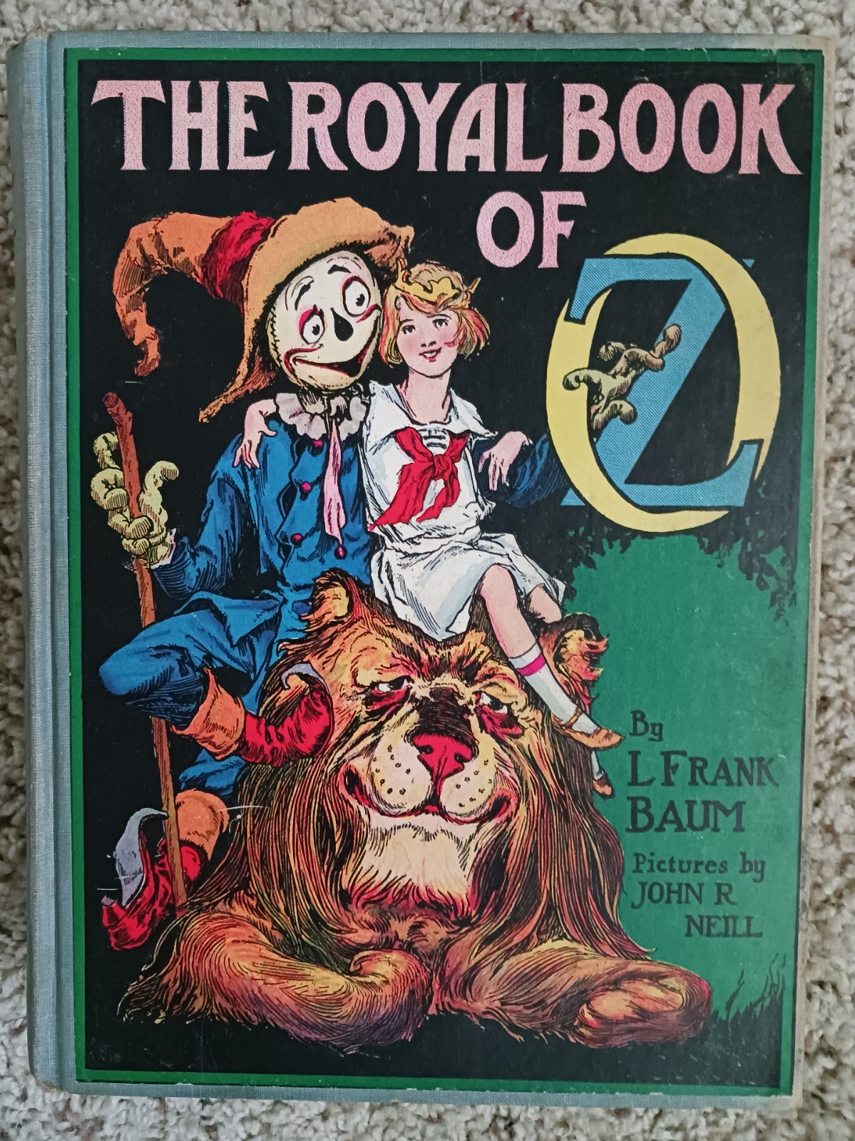 The Royal Book of Oz by L. Frank Baum c. 1921 Reilly & Lee hardcover reprint ed.