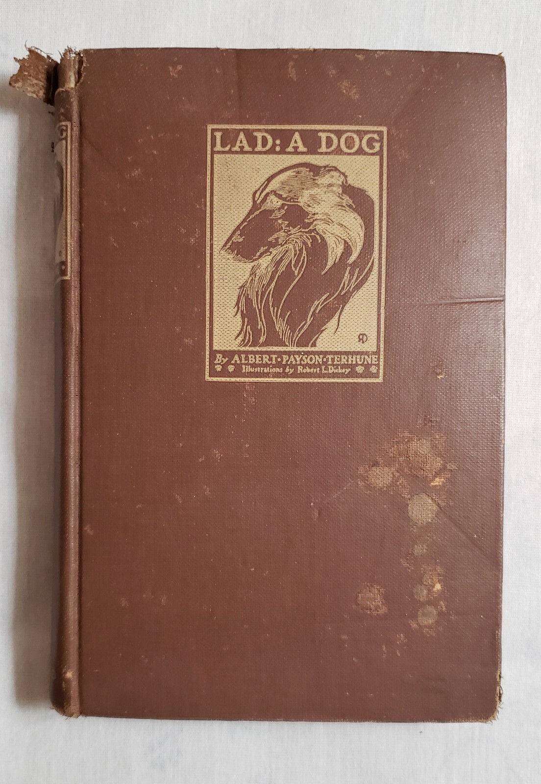 “Lad: A Dog” by Albert Payson Terhune c1947 (Renewed) p371 Hardback E.P. Dutton