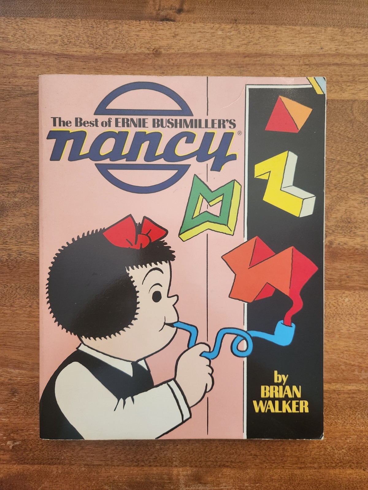 The Best of Ernie Bushmiller’s Nancy 1988 1st Ed Softcover Brian Walker Book