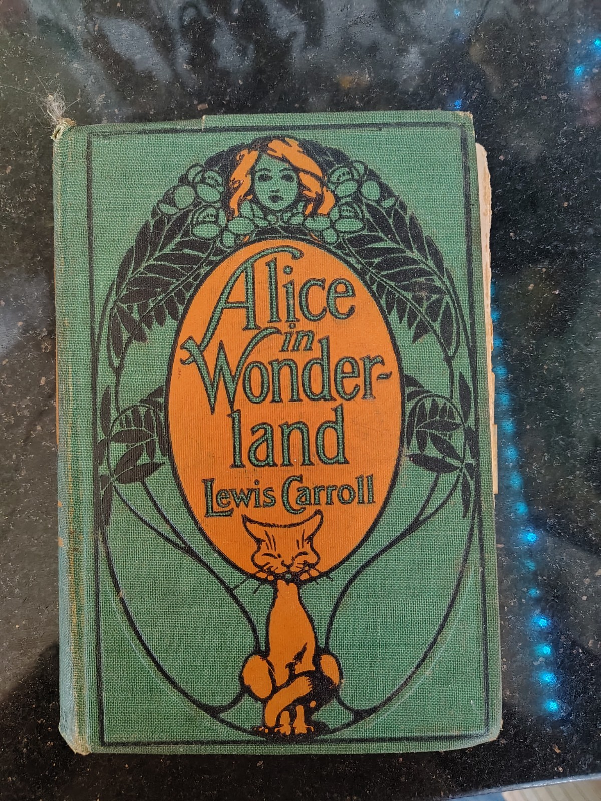 Alice in Wonderland book antique