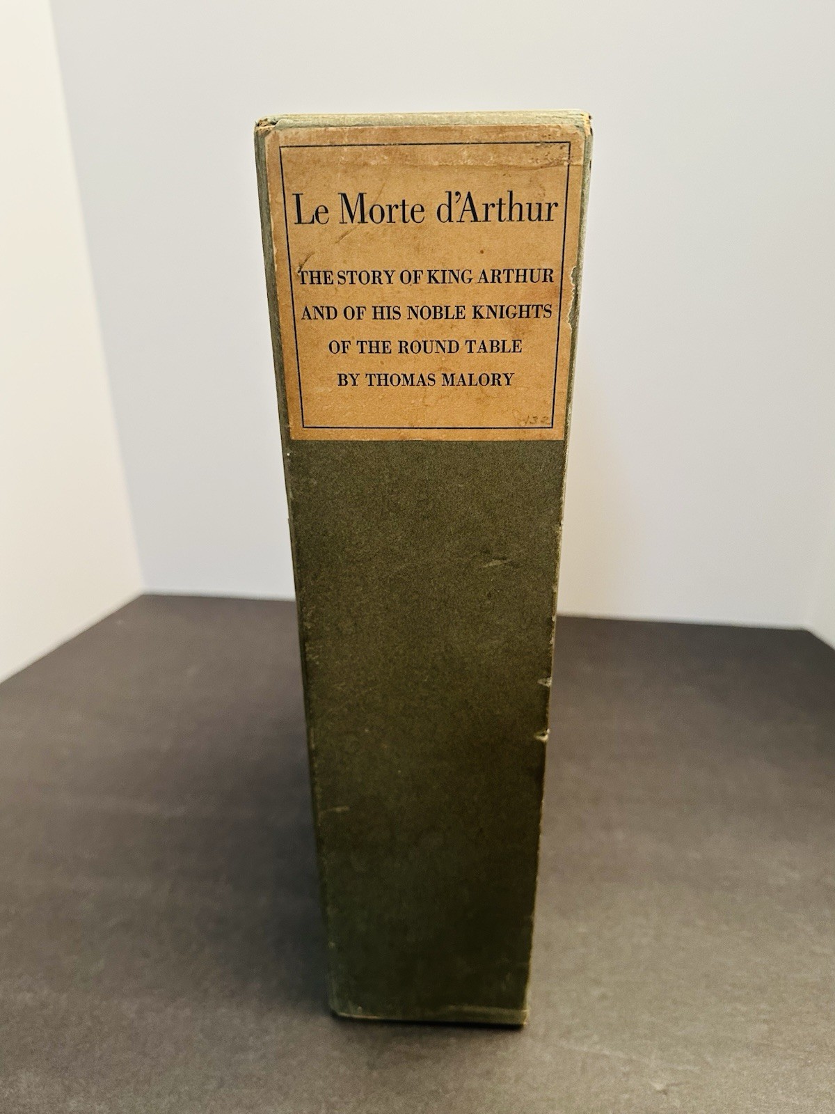 Le Morte D’Arthur by Thomas Malory (1936, HC w/ Slipcase) Limited Editions Club