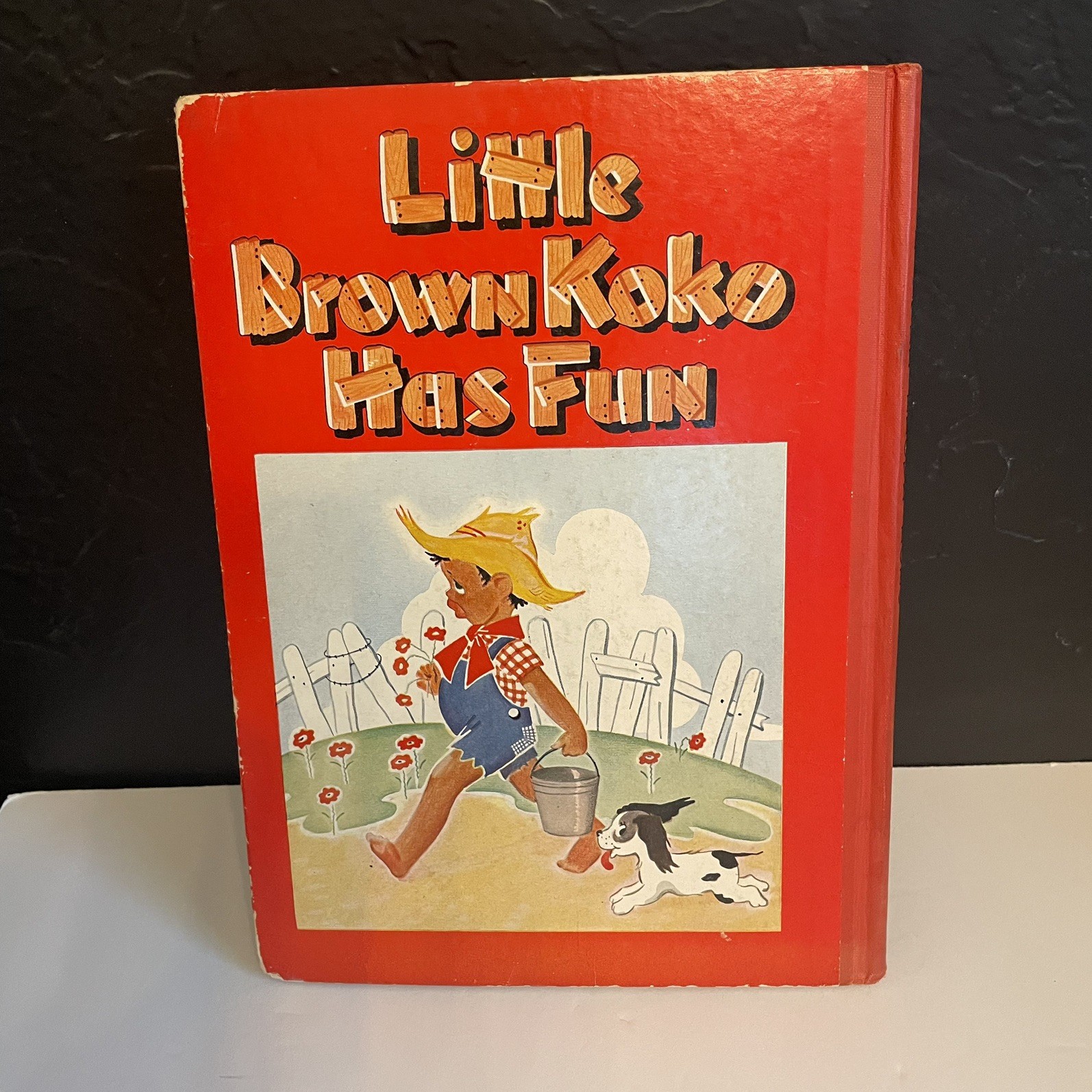 1945 Little Brown Koko Has Fun By Blanche Seale Hunt Hardcover Illustrated