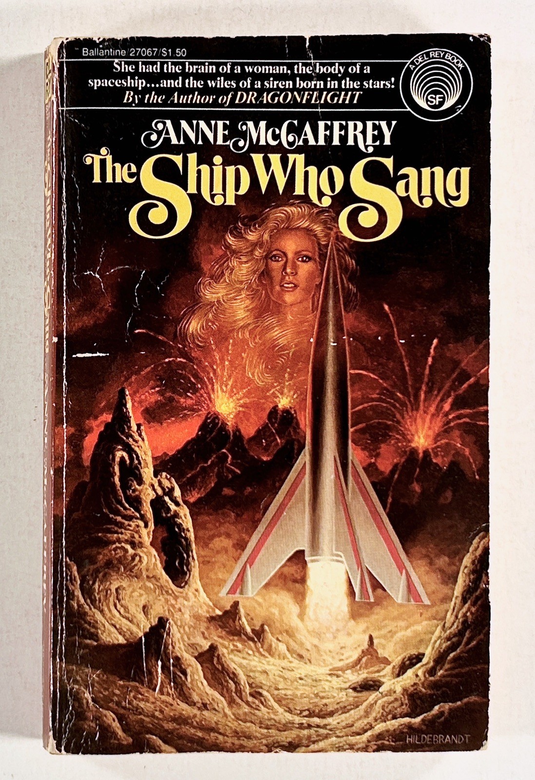 1977 Anne McCaffrey THE SHIP WHO SANG science fiction series #1 CLASSIC pb