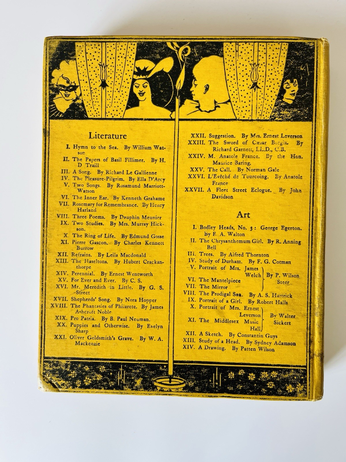 The Yellow Book Volume V April 1895 Illustrated Art Literature