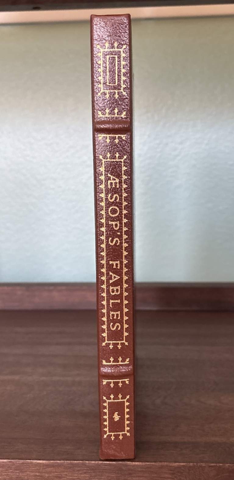 Aesop’s Fables Easton Press Collector’s Edition Leather Illustrated 1979