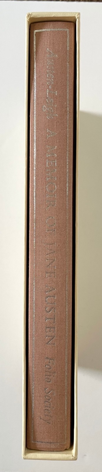 A Memoir of Jane Austen by Her Nephew JE Austen-Leigh 1989 Folio Society hc