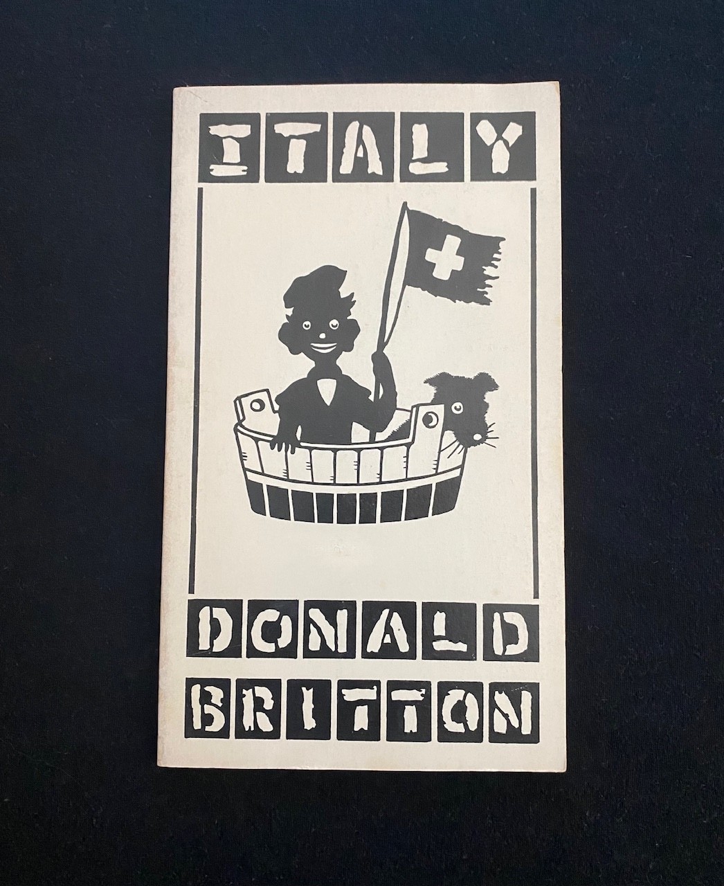 ITALY ~ Donald Britton ~ Little Caesar Press ~ 1981 Queer Poetry RARE LGBT