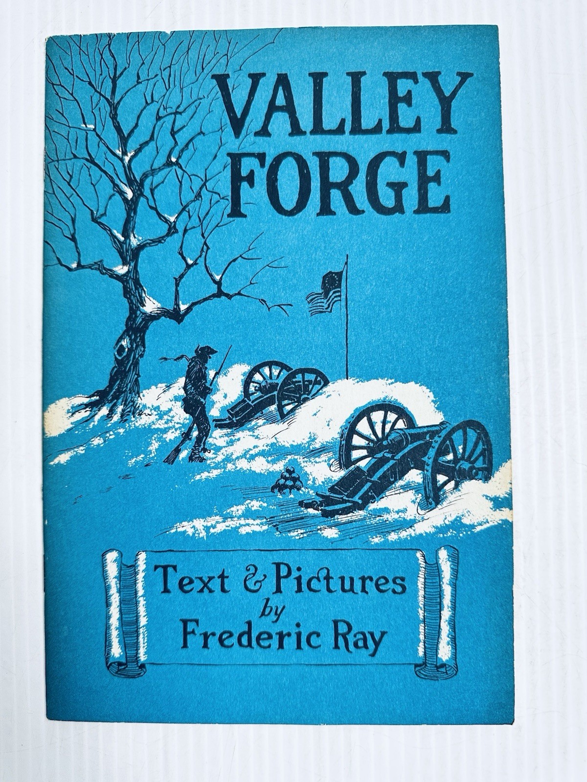 Valley Forge 1951 Frederic Ray Illustrated Vintage American History Revolution